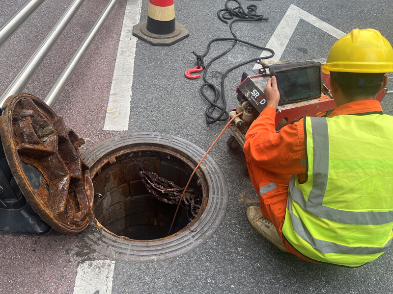 玄武湖市政管道内窥检测